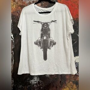 Vintage motorcycle tee
